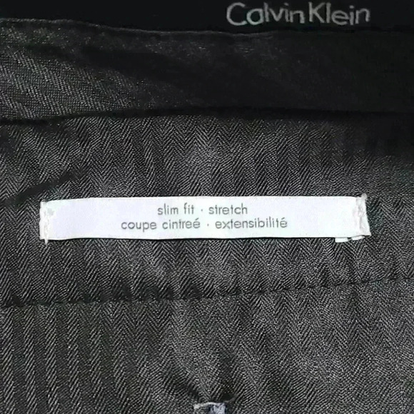 Calvin Klein Slim Fit Dress Pants - Picture 10 of 12